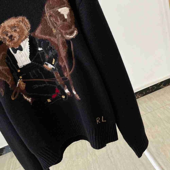 Polo Ralph Lauren Polo Bear Wool Sweater - Picture 7 of 7